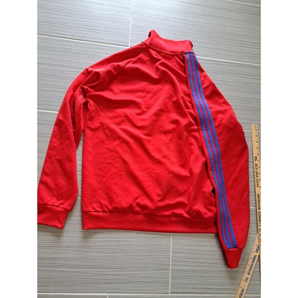 New Adidas Men's The First Track Top Originals Better Full-Zip Jacket Large Red - Picture 5 of 8